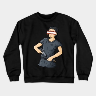 Lebanese bank robber. Crewneck Sweatshirt